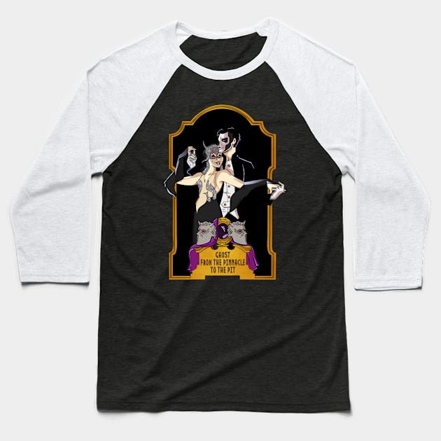 Leyendecker Ghost Baseball T-Shirt by ClairesGreetings